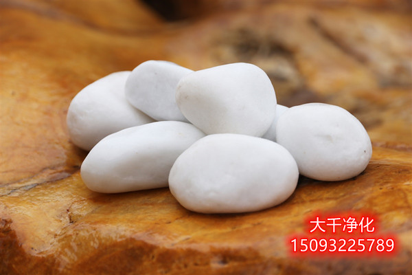 白色景觀鵝卵石 白色景觀鵝卵石